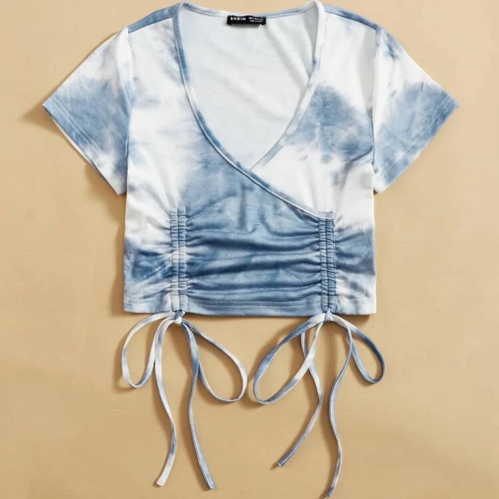 Tie dye crop top